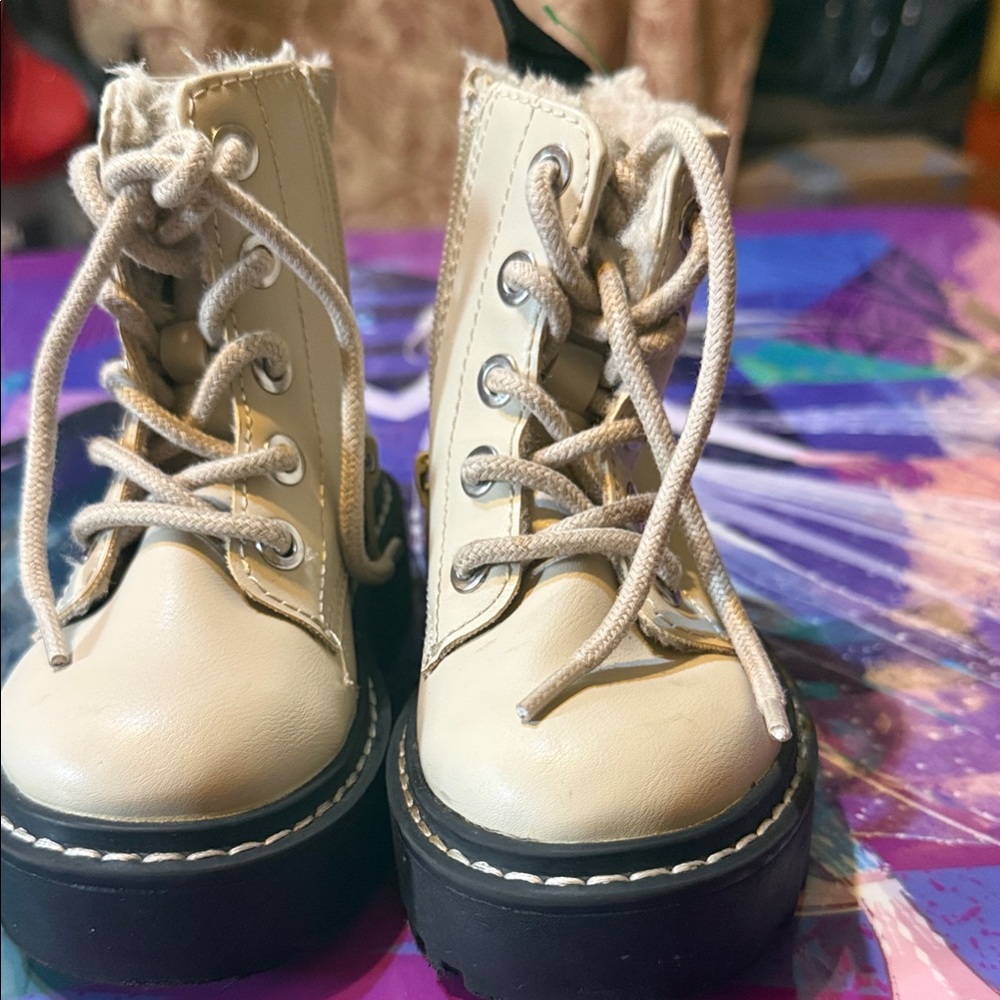 H&M Kids Cream Boots